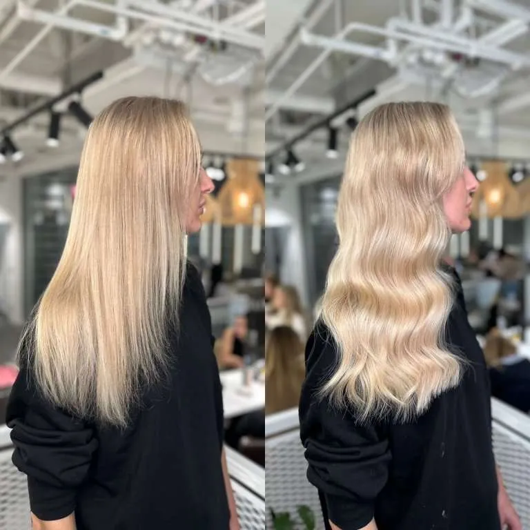 long-icey-blonde-hair-extensions-before-and-after-wavy-vixen-and-blush-london-768x768